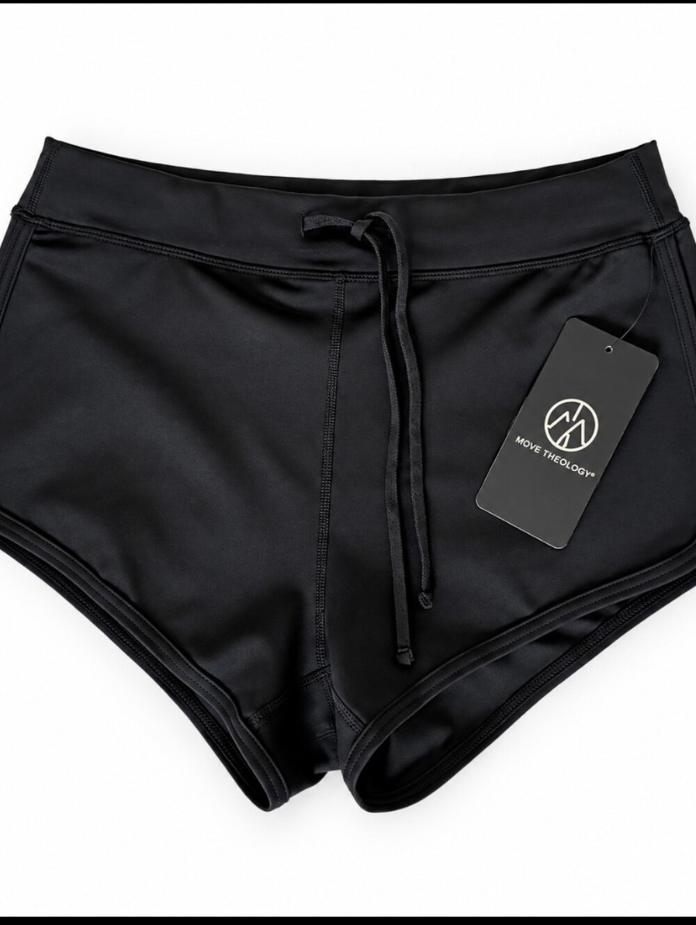 Black Move Theology athletic shorts